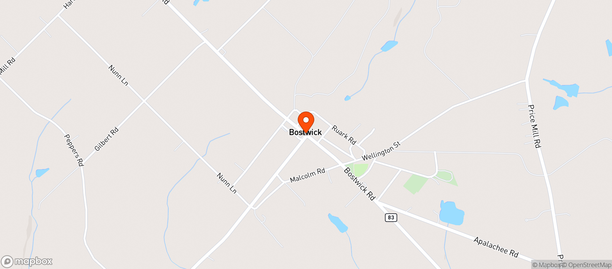 Map showing Flourish Taproom