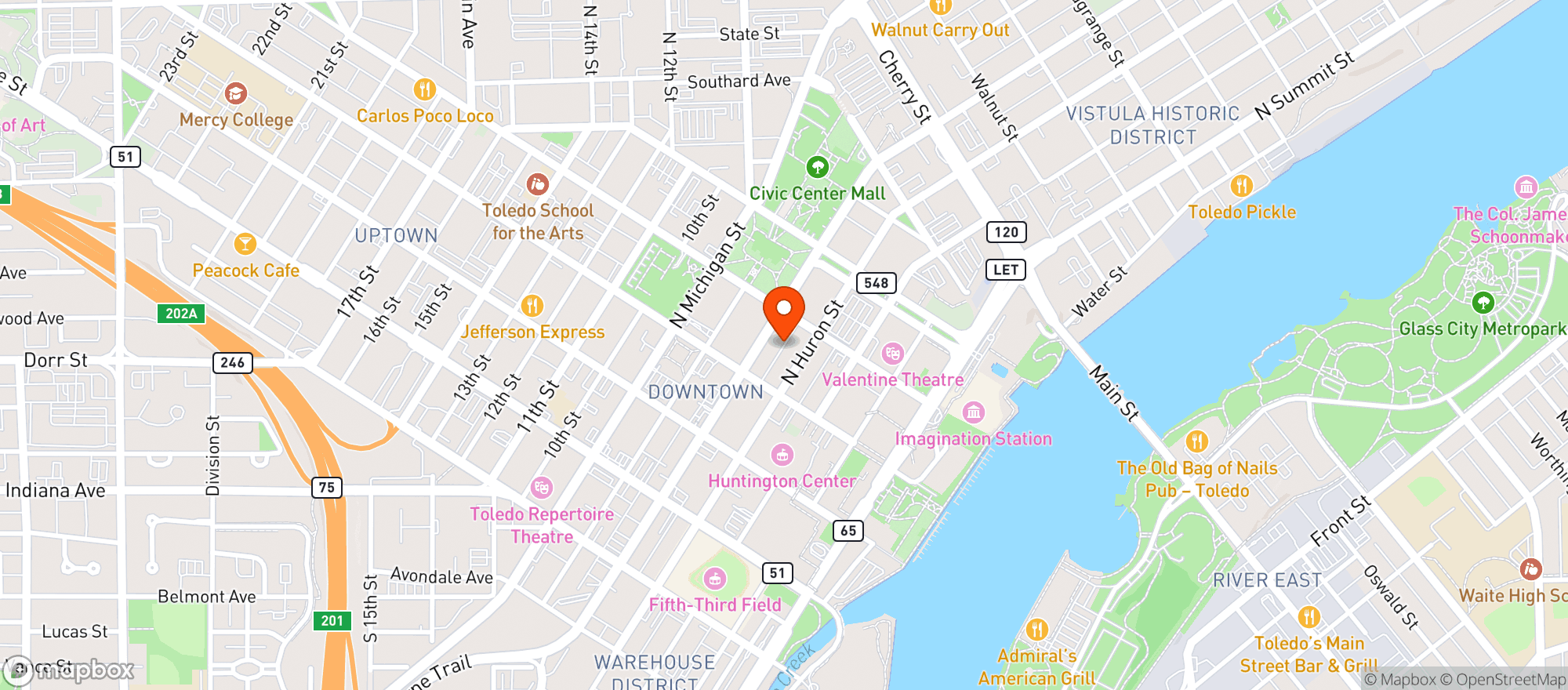 Map showing Poco Piatti