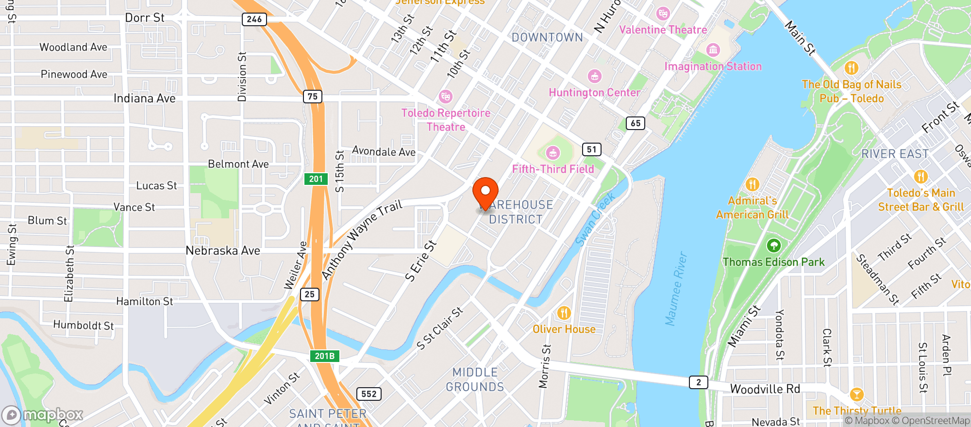 Map showing Souk