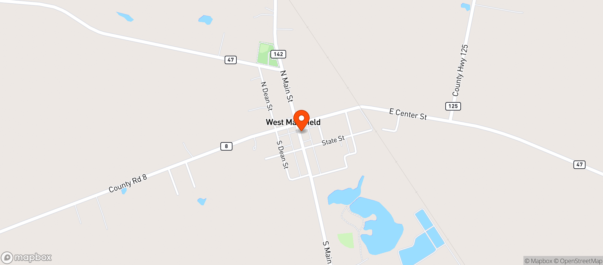 Map showing Fields Grocery