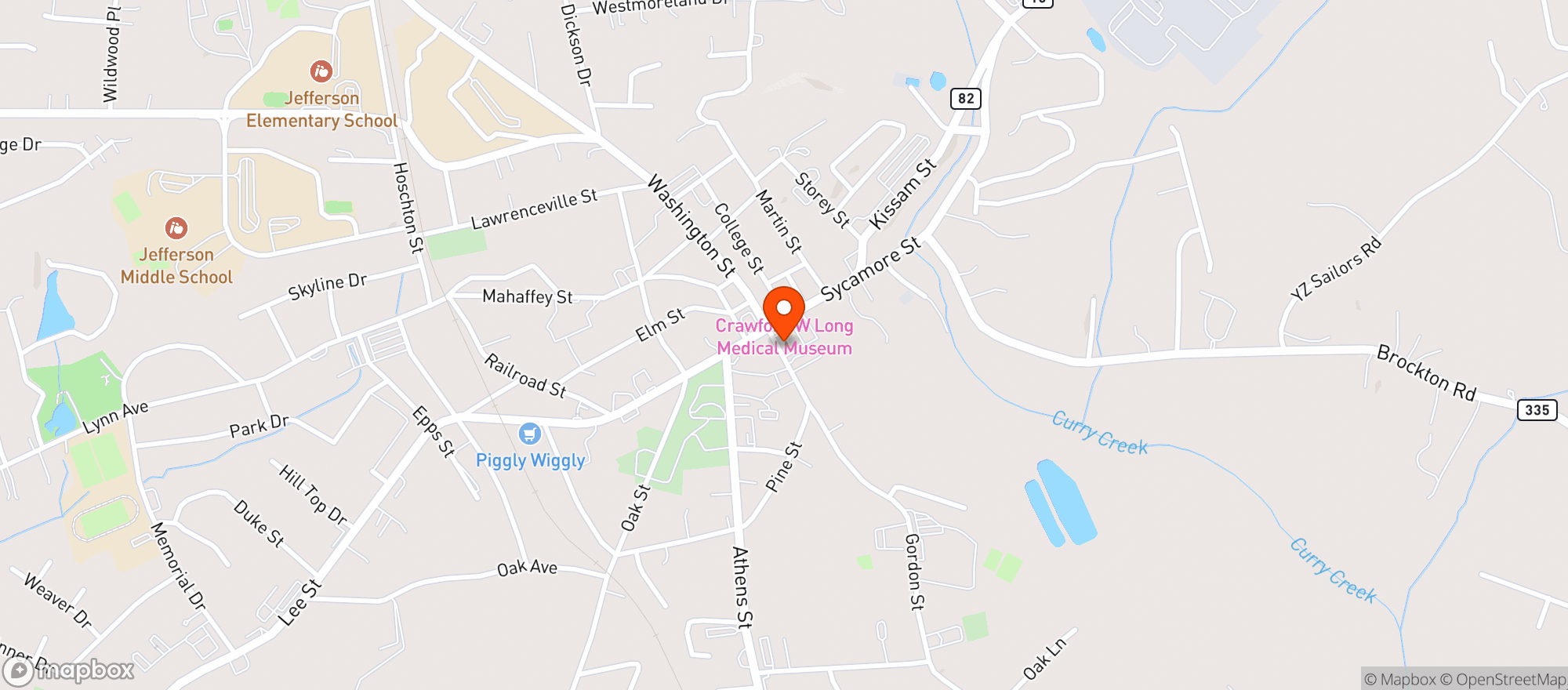 Map showing Revival Hall Taproom