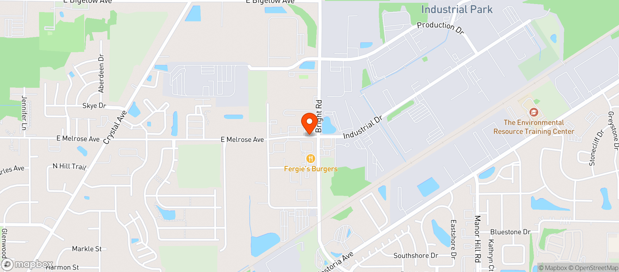 Map showing 5K Marathon