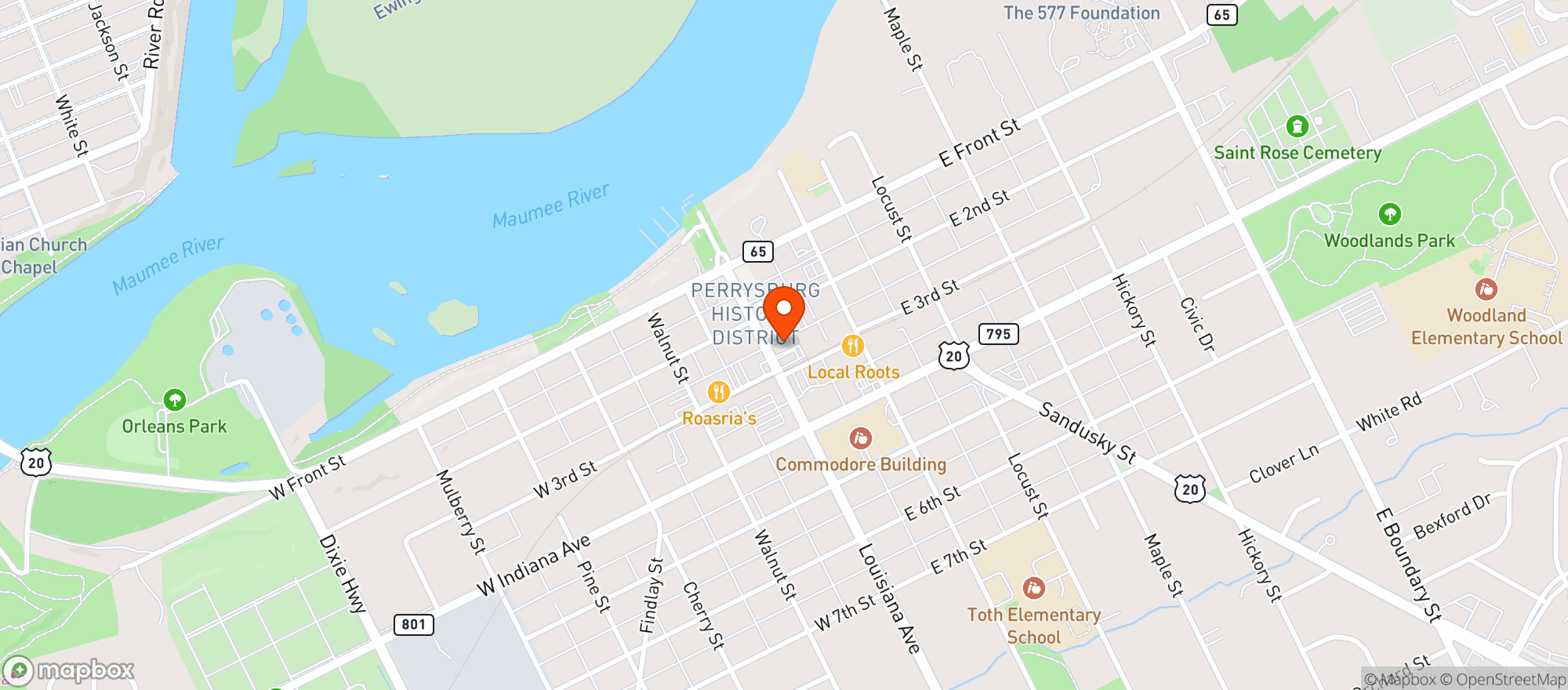Map showing Swig
