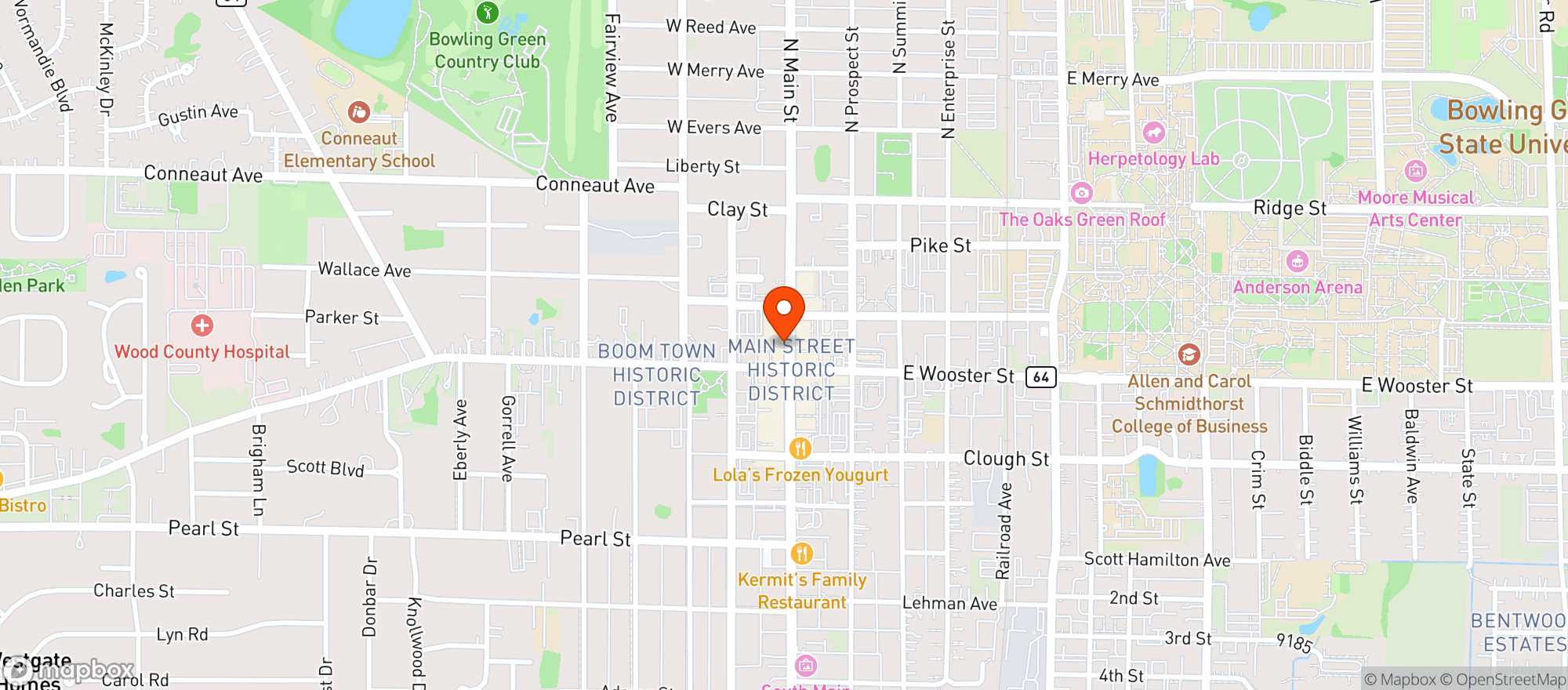 Map showing Clazel Entertainment