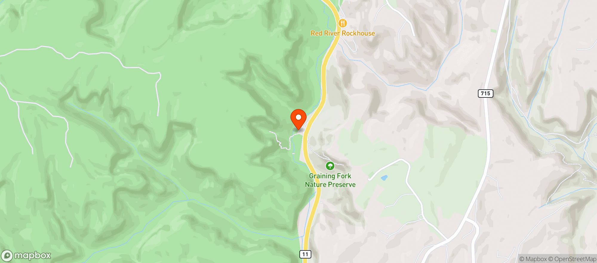 Map showing Hop's