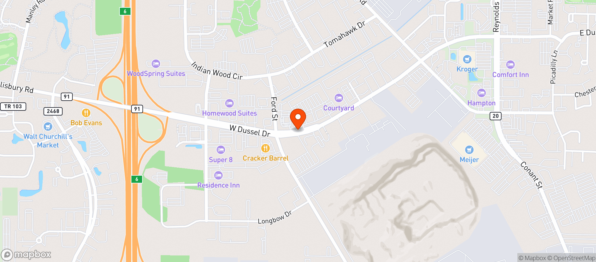 Map showing Nakama Japanese Steakhouse & Sushi