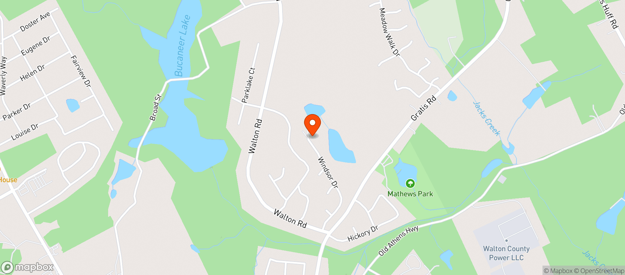Map showing Junque Jones