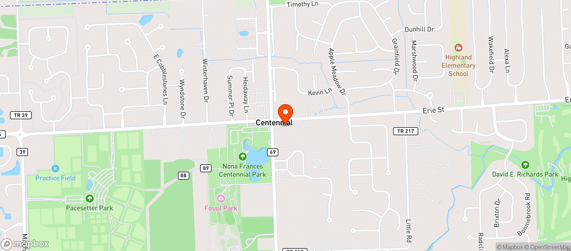 Map showing Stop & Go #40
