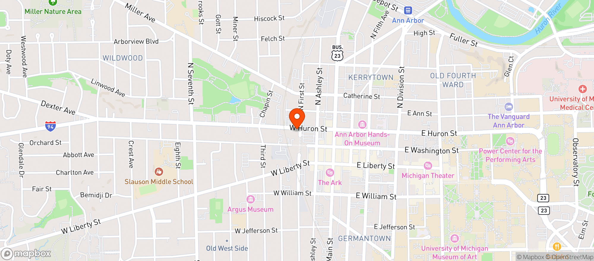 Map showing Last Word