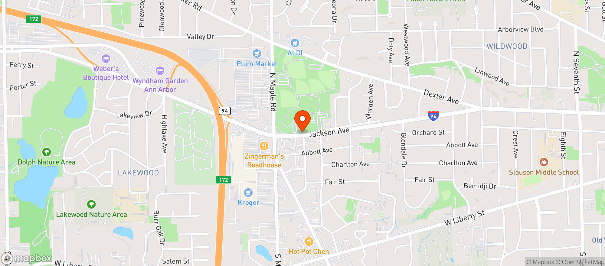 Map showing HOMES Brewery