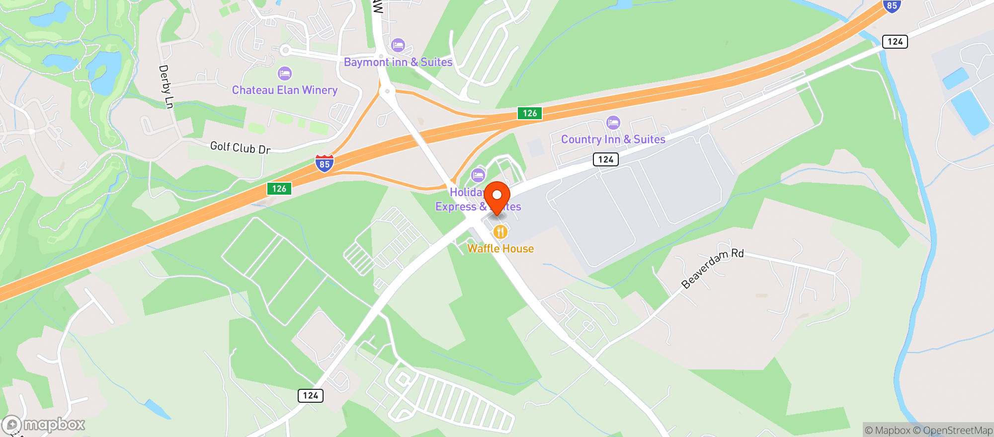 Map showing 76