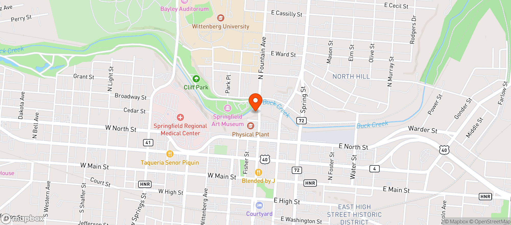 Map showing Station 1
