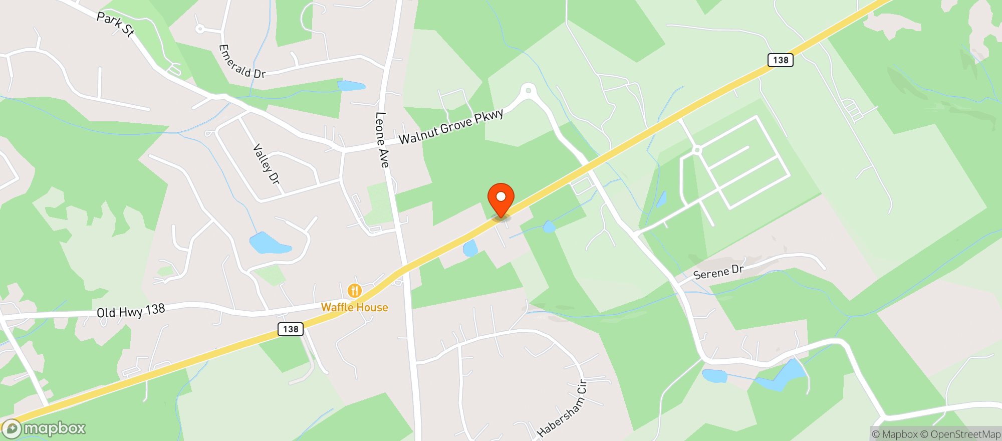 Map showing The Grove Wine & Spirits