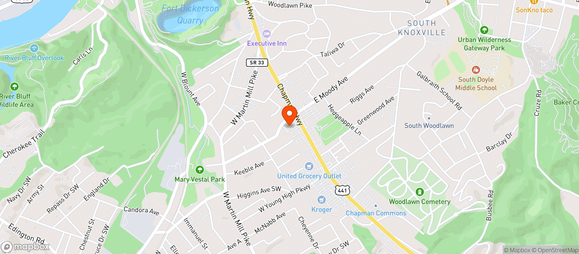 Map showing Walgreens #4169
