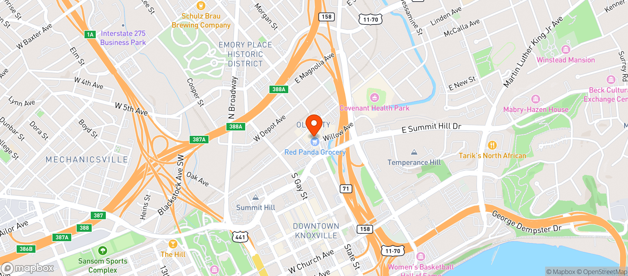 Map showing Wagon Wheel