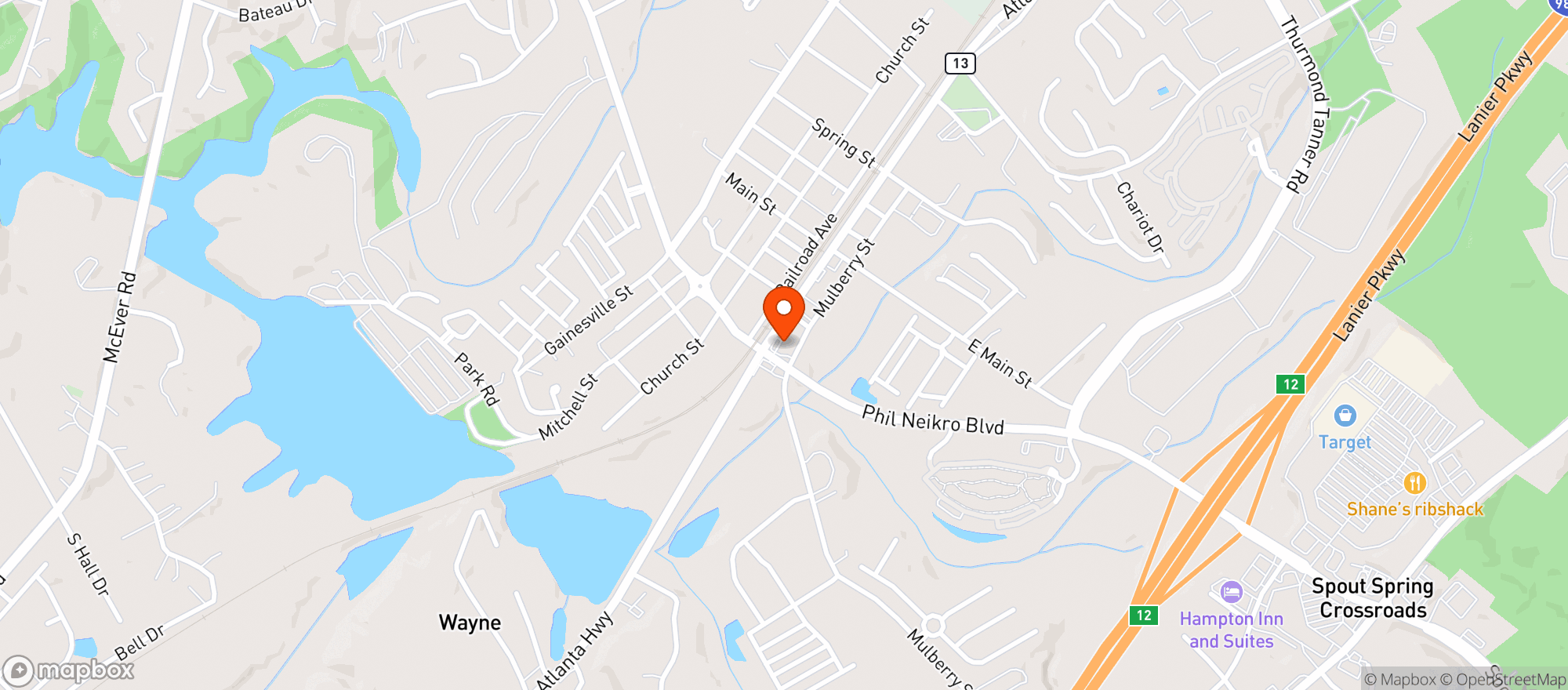 Map showing Best Food Mart