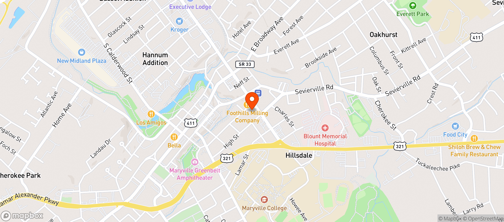 Map showing Daisy's Non-alcoholic Bar and Bottle Shop