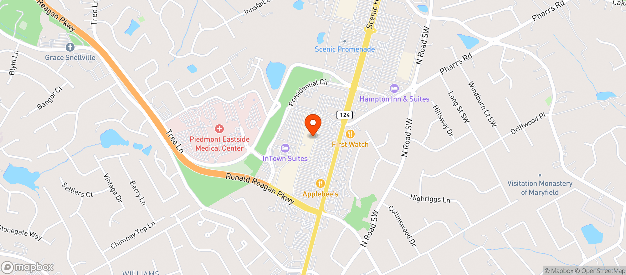 Map showing Publix Super Market #508