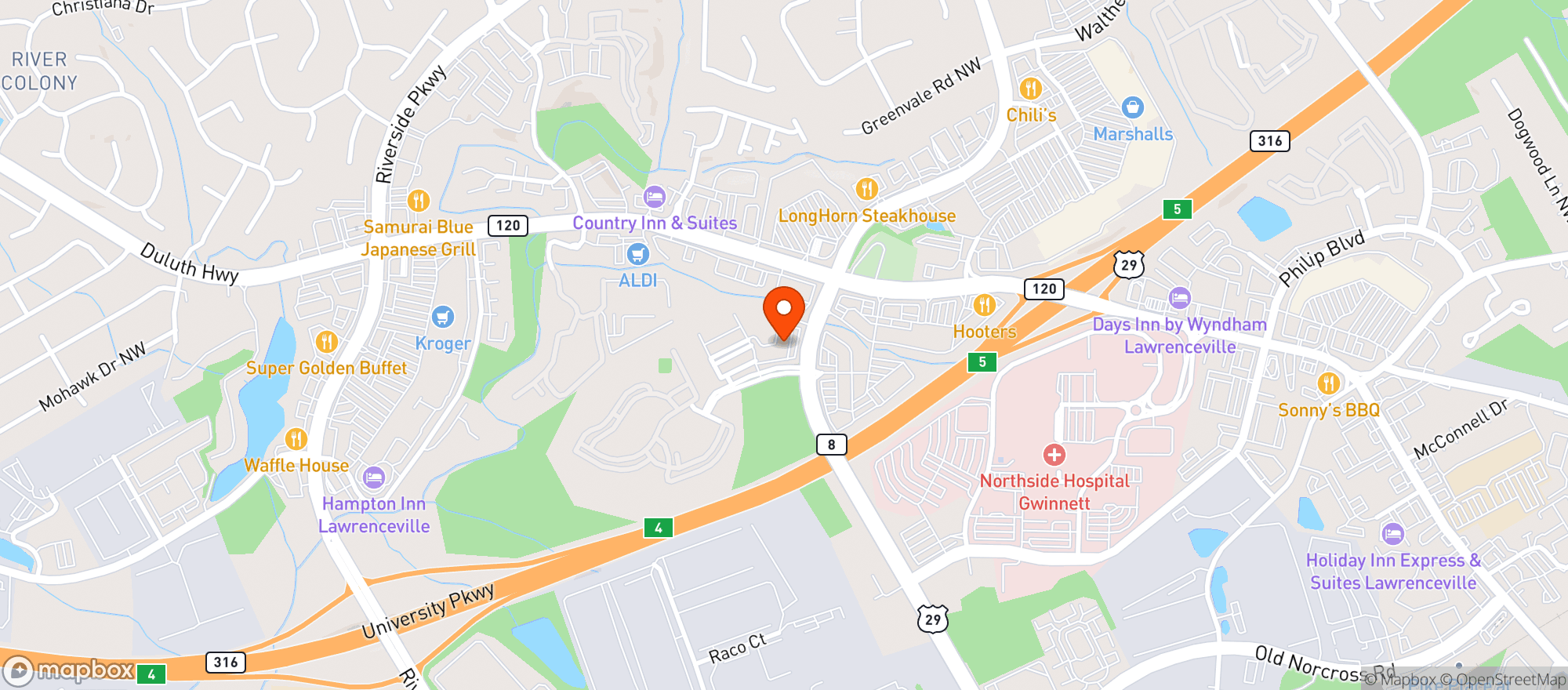 Map showing Strains Cbd