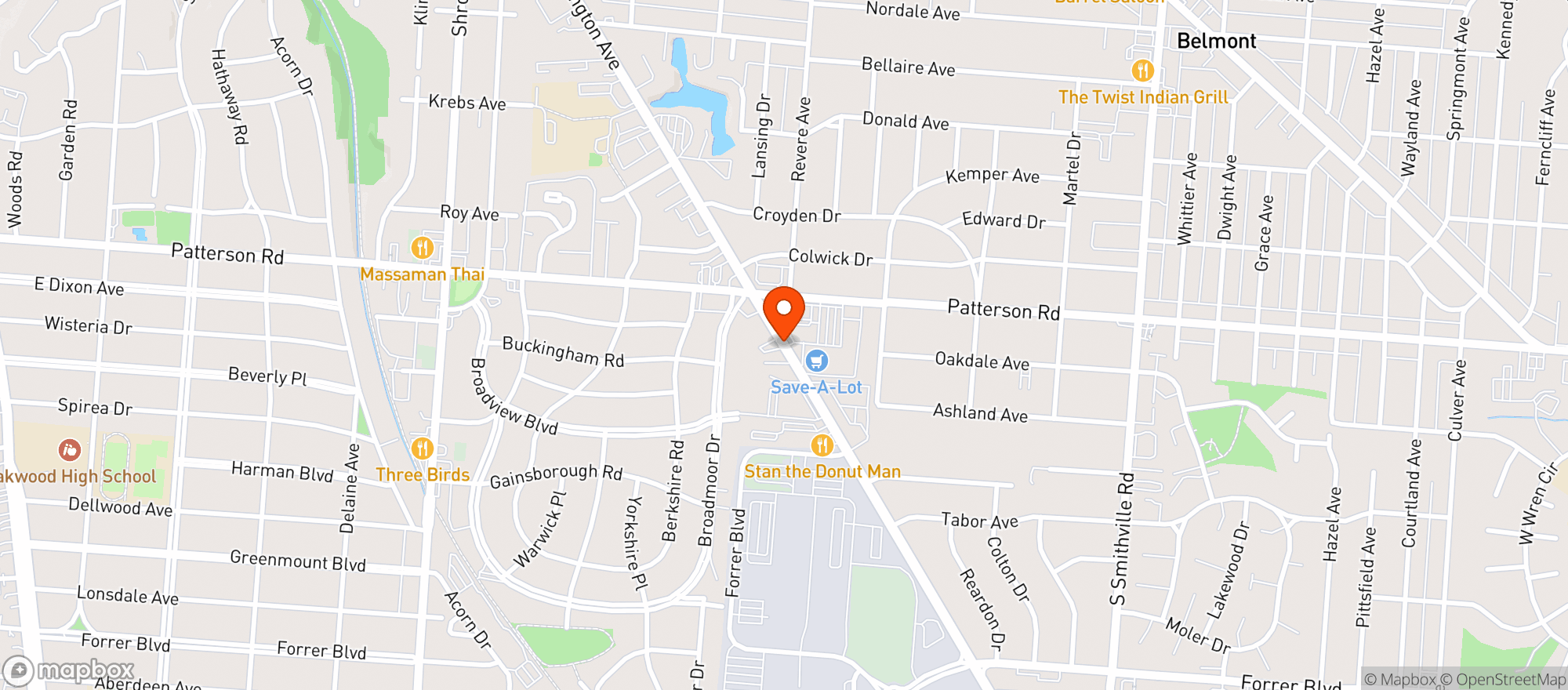 Map showing Cvs Pharmacy