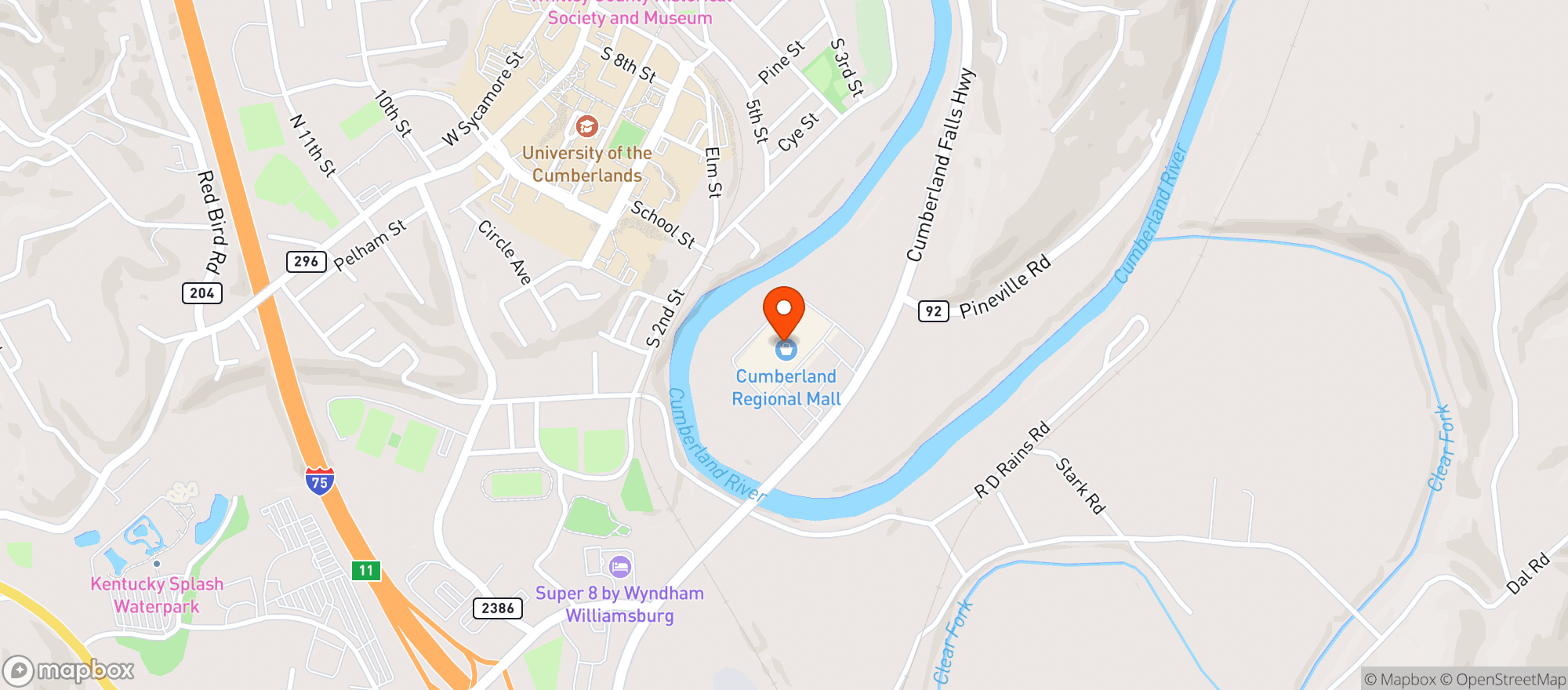 Map showing Liquor Vault