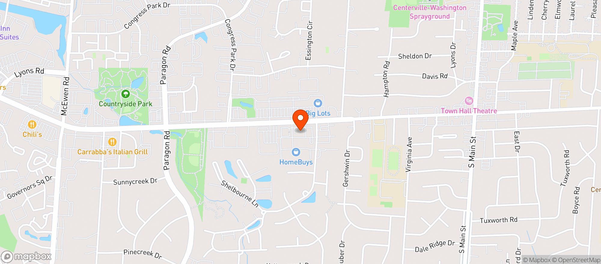 Map showing Old Scratch Pizza & Bee #2