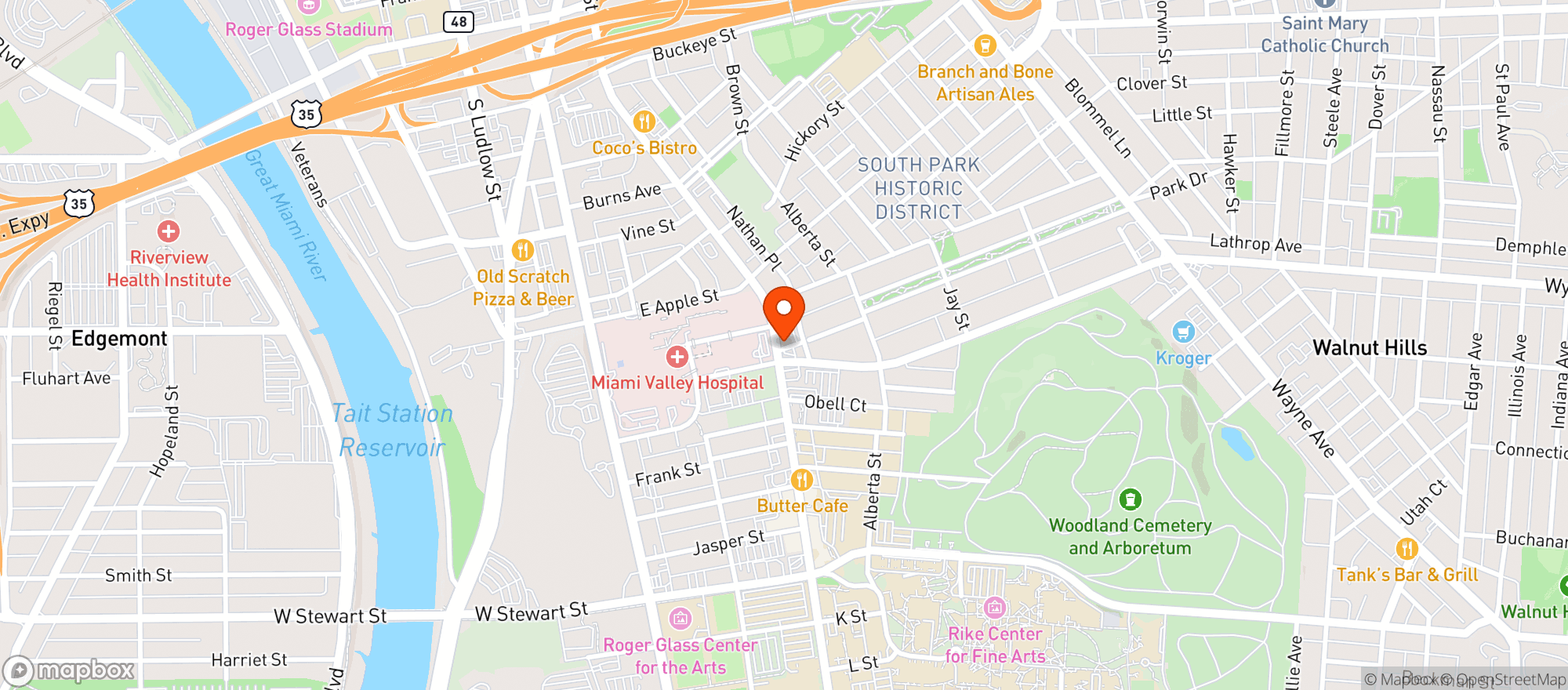Map showing Jimmies Ladder 11