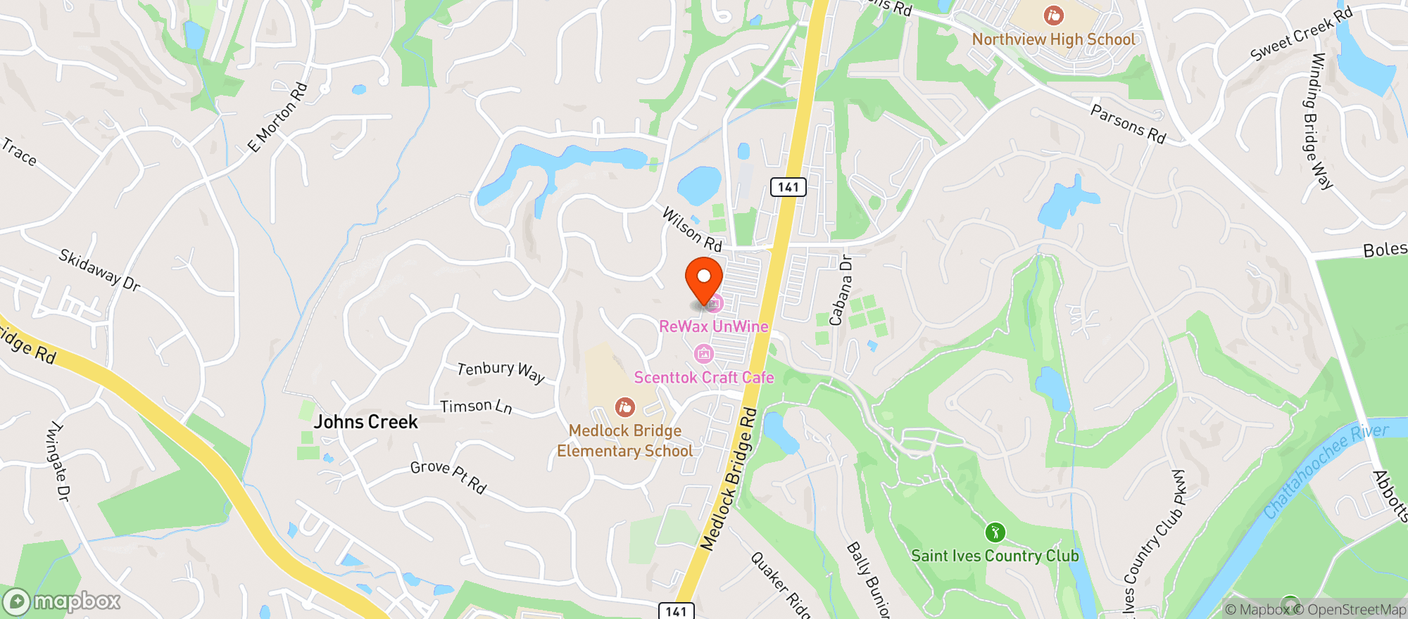 Map showing Vice Kitchen
