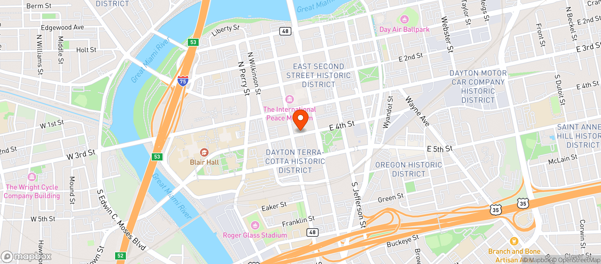 Map showing Gather by Ghostlight