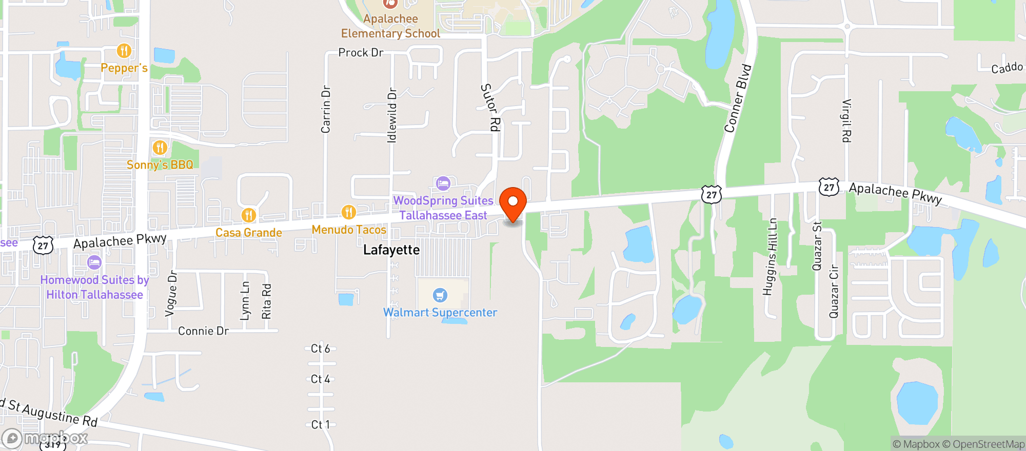 Map showing Mckenzie Markets #12