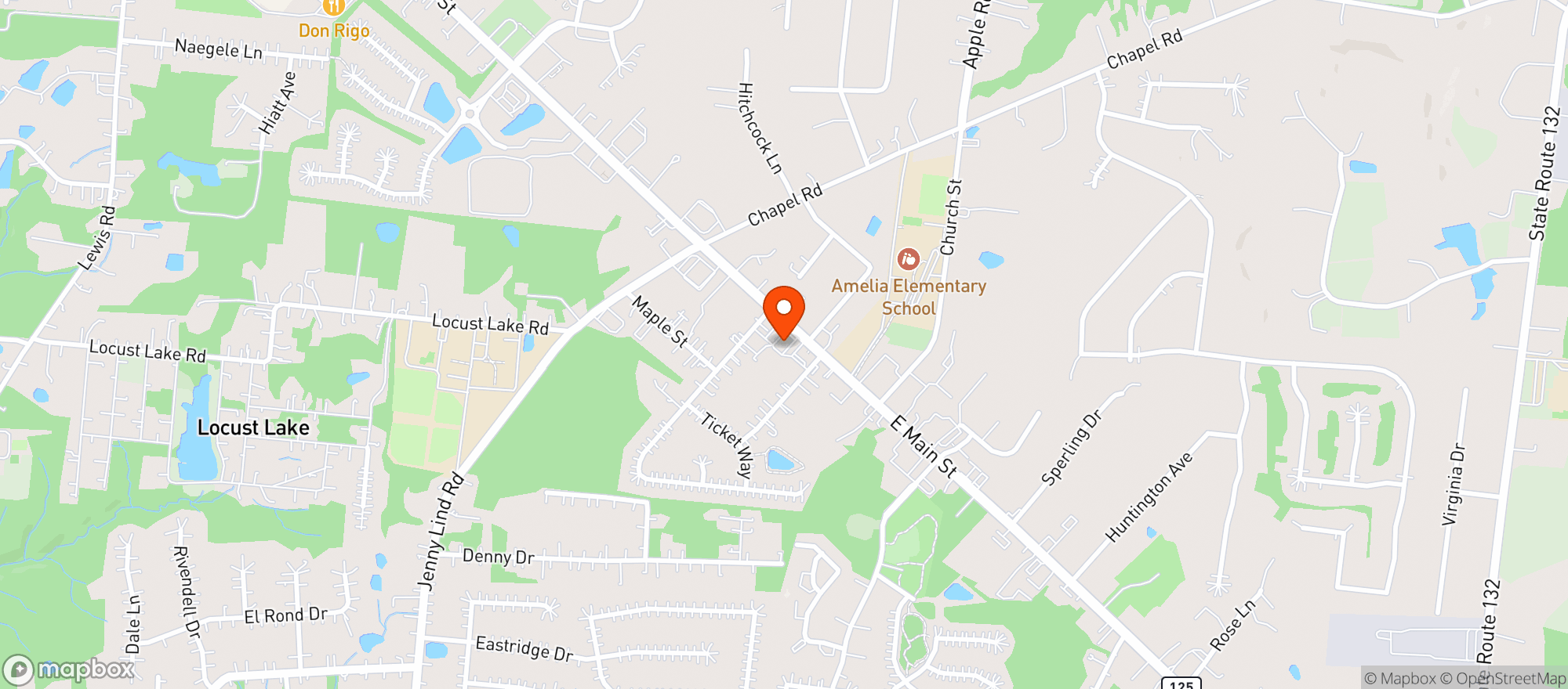 Map showing BIG DADDY