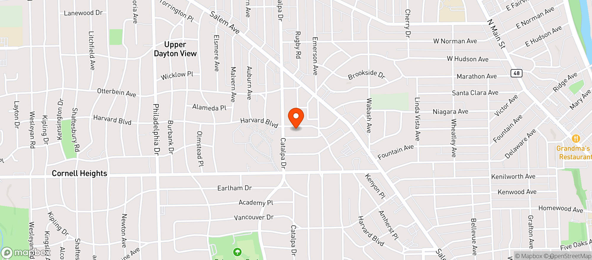Map showing Finley Enterprises LLC