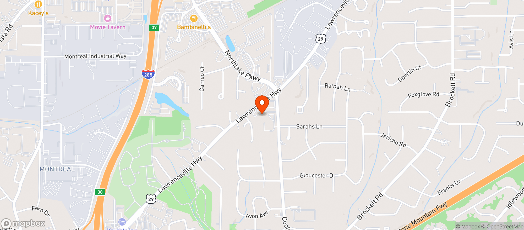 Map showing Quiktrip #728