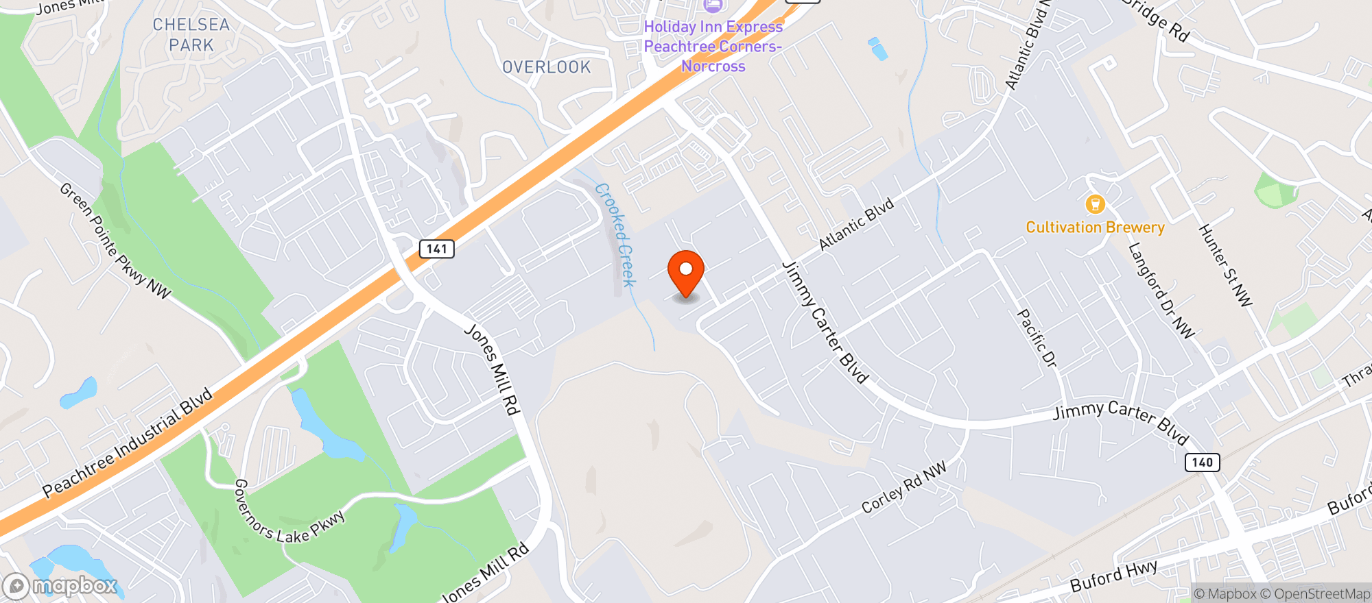 Map showing Golden Door Wholesale