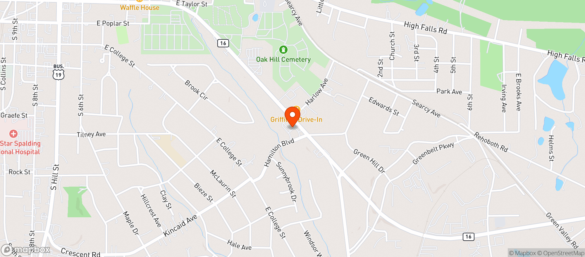 Map showing Jeffreys Bottle Shop