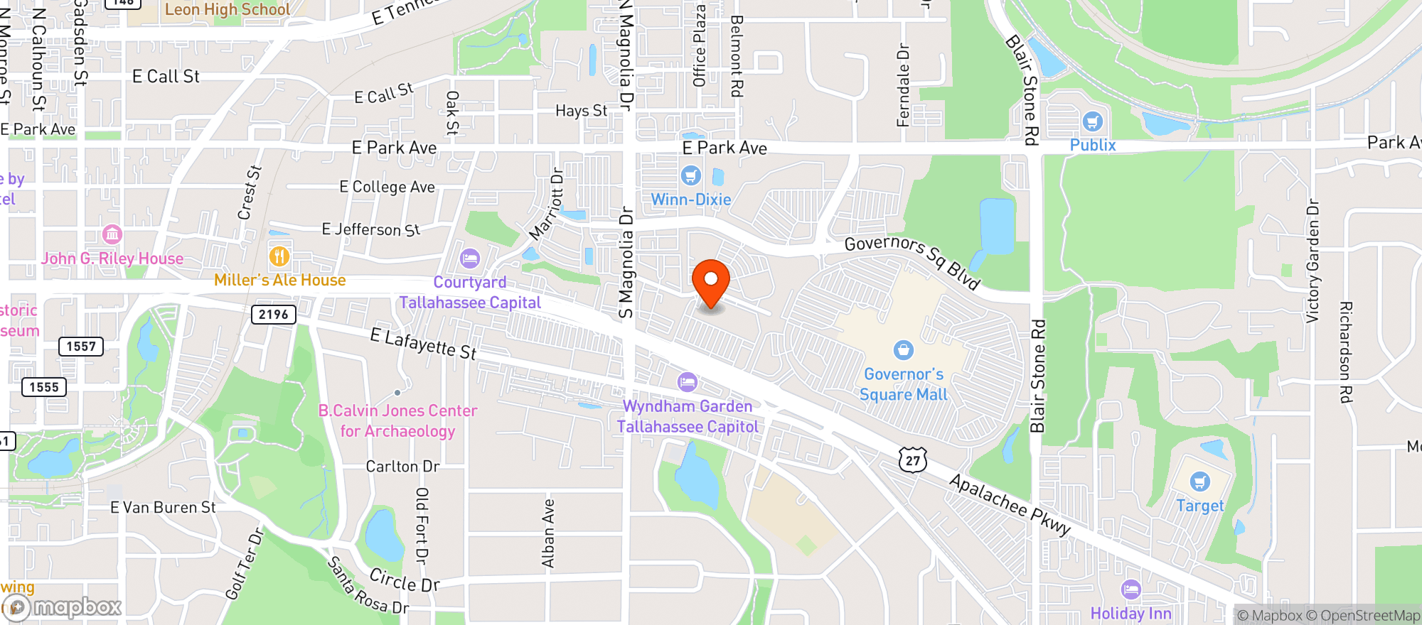 Map showing Total Wine & More