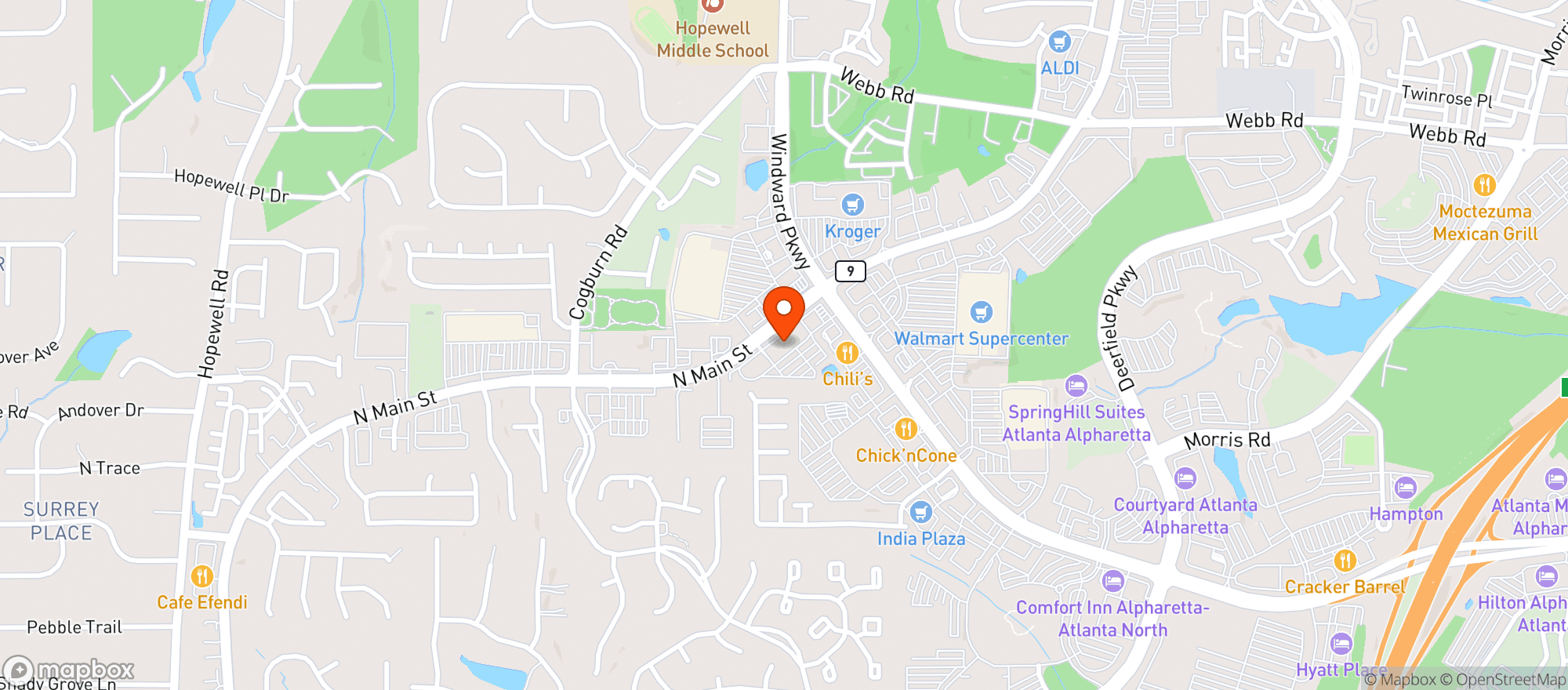 Map showing Atlrx Cbd