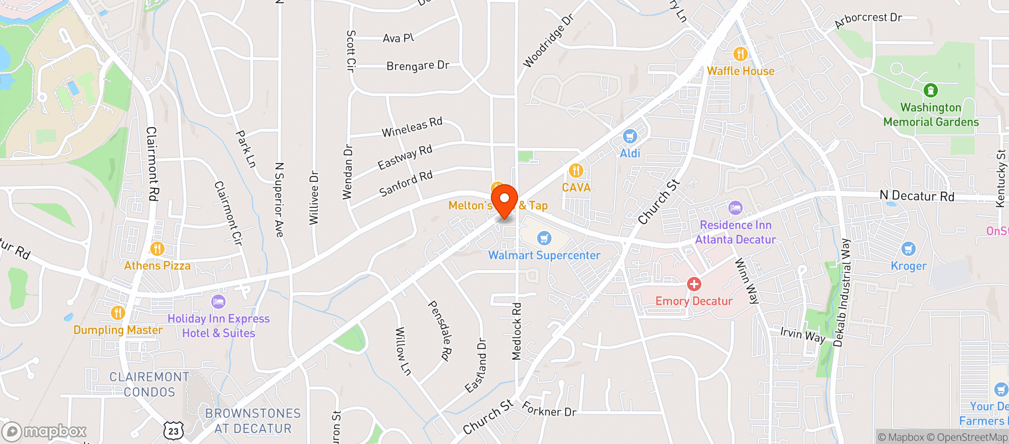 Map showing Wheelhouse Craft Pub & Kitchen