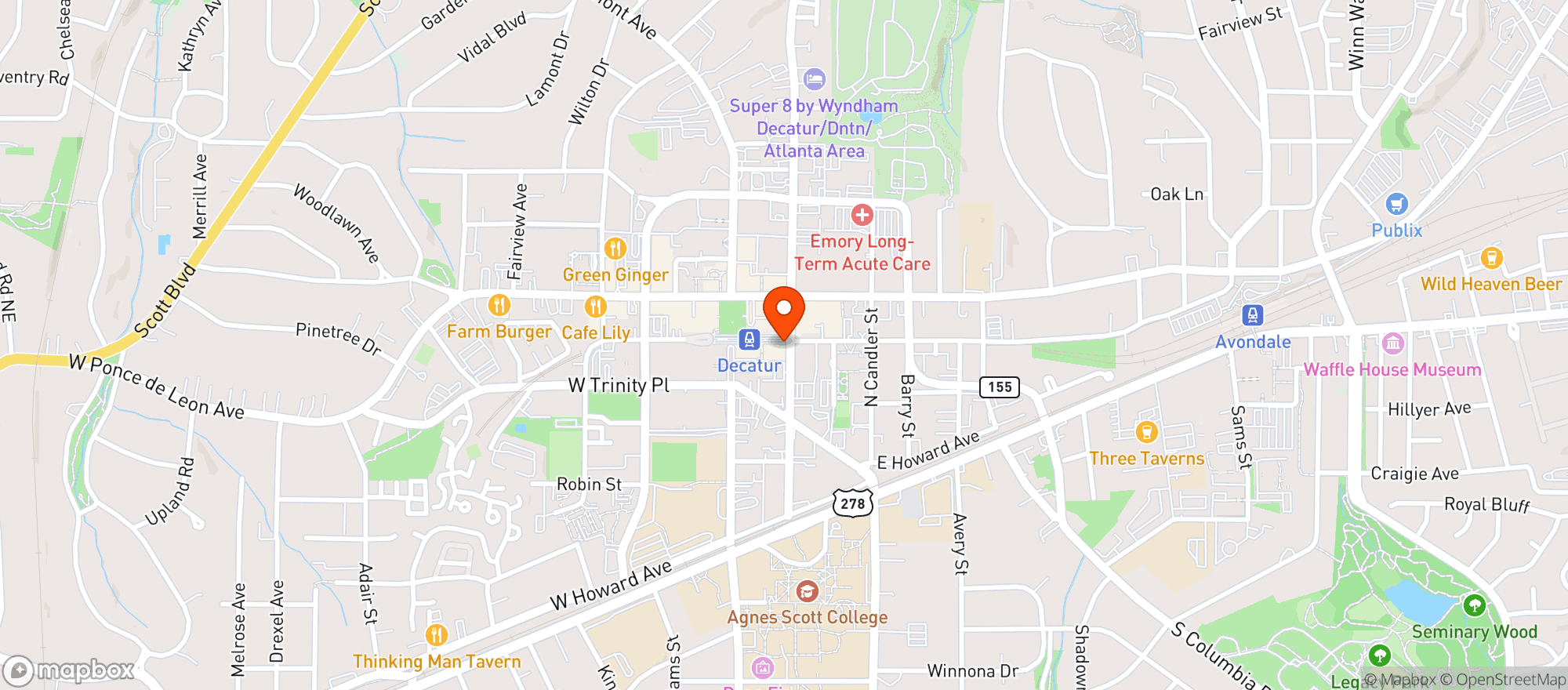 Map showing Boho115