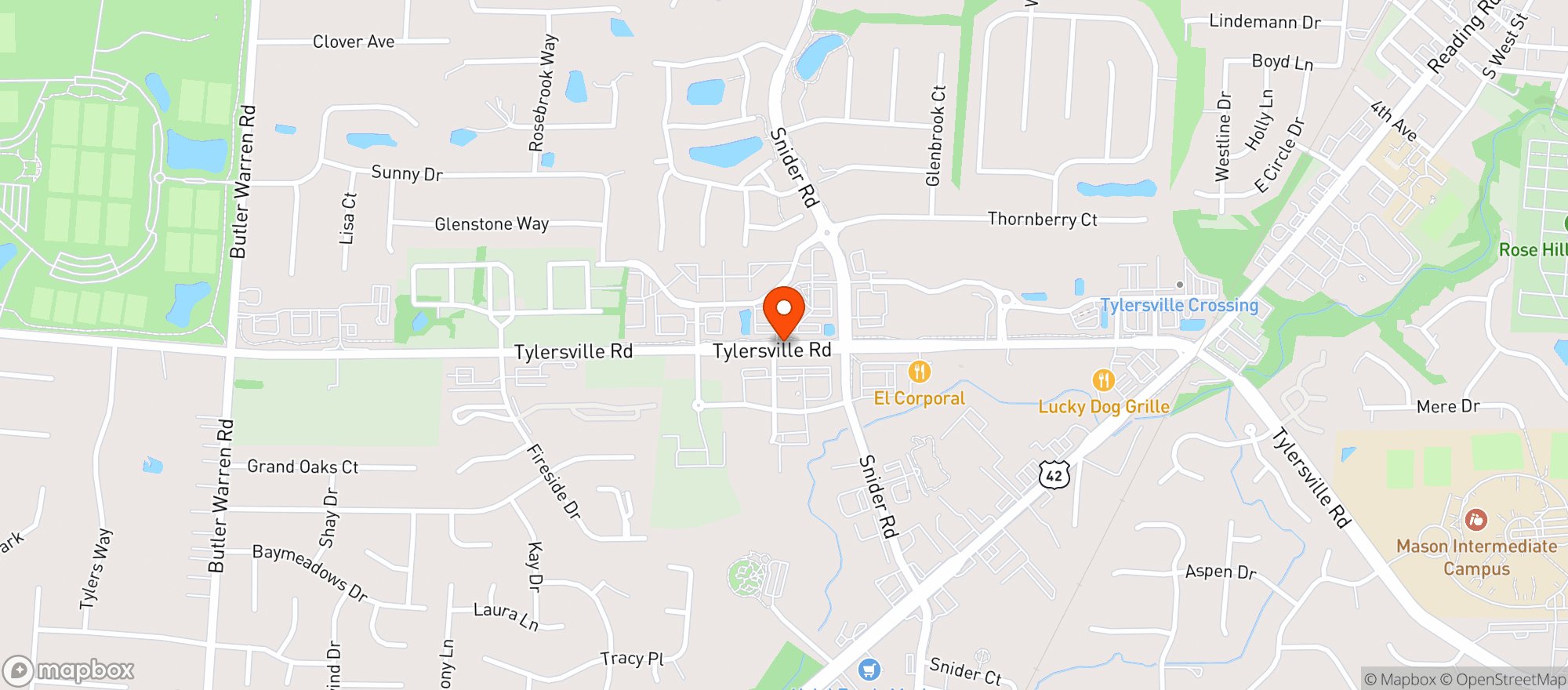 Map showing Discount Drug Mart