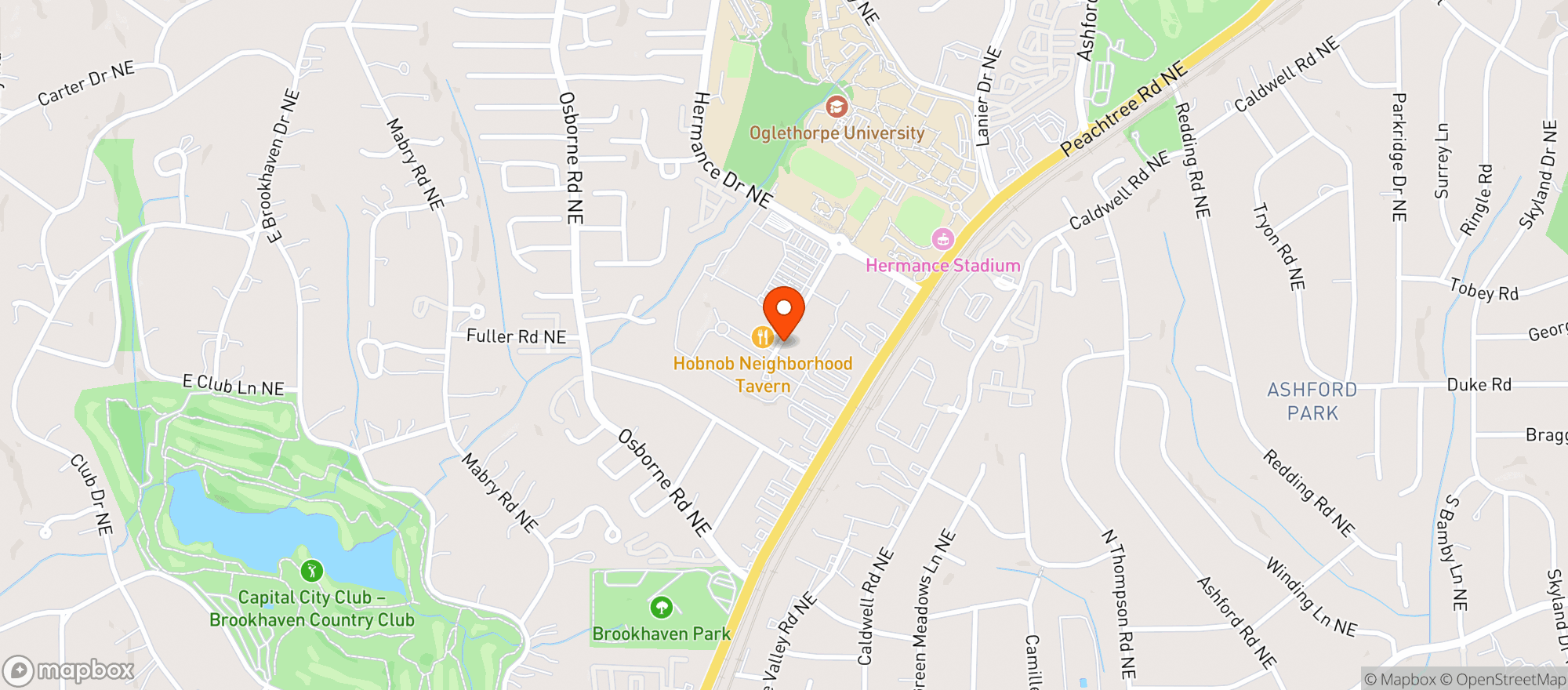 Map showing Gnc