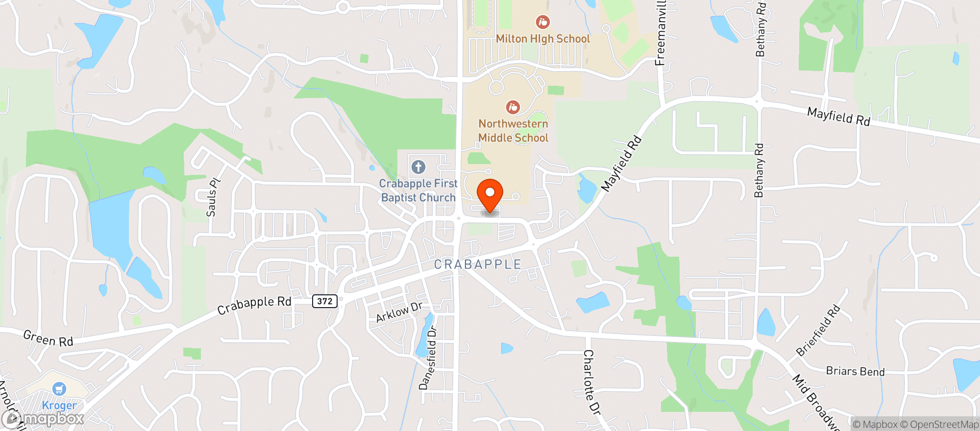 Map showing Hyde Brewing