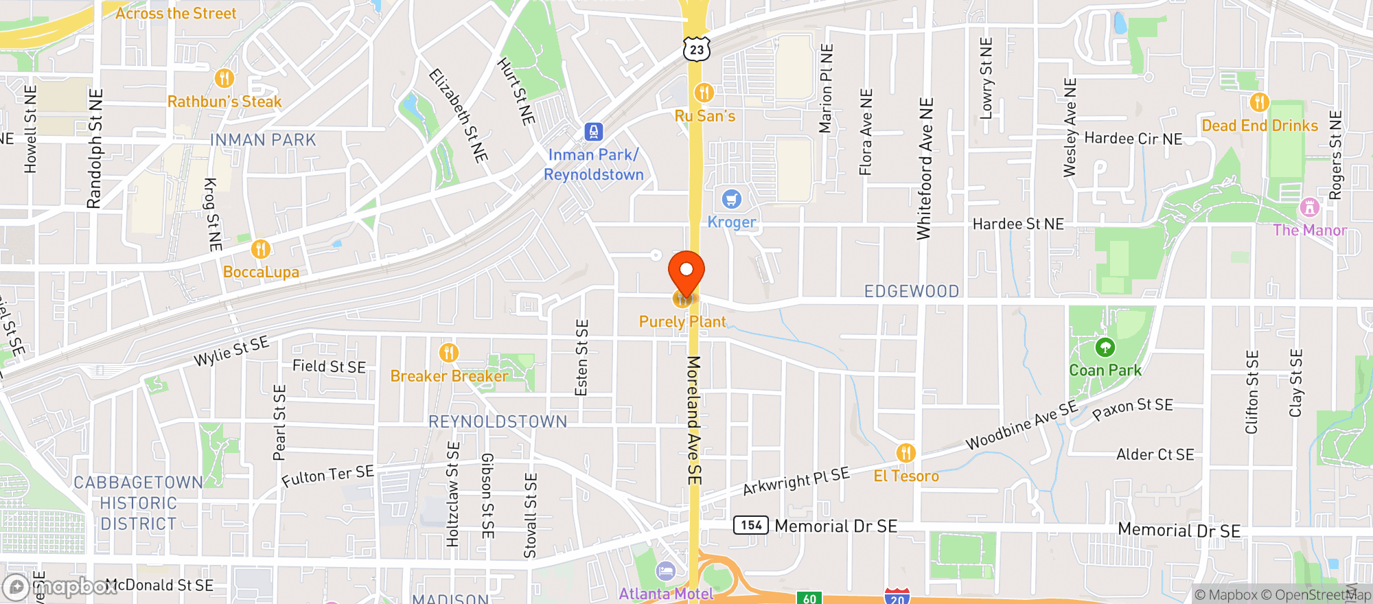 Map showing Whoopsies