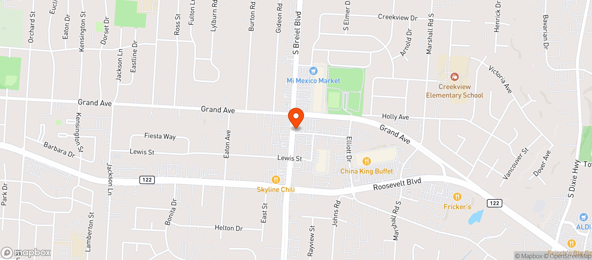 Map showing Middletown Fine Wine And Spirits