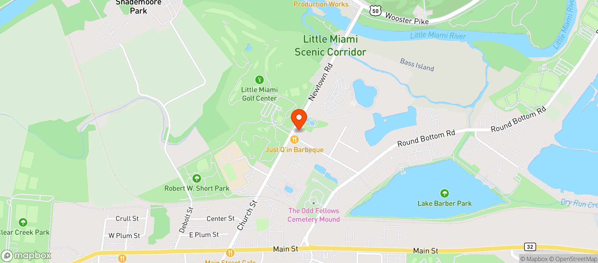 Map showing Growler Stop