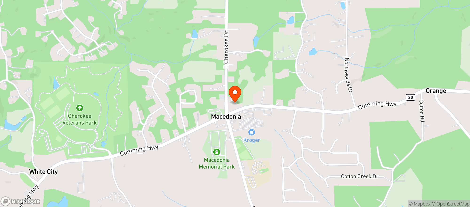 Map showing Circle K #215 (gas Express) - Cummi