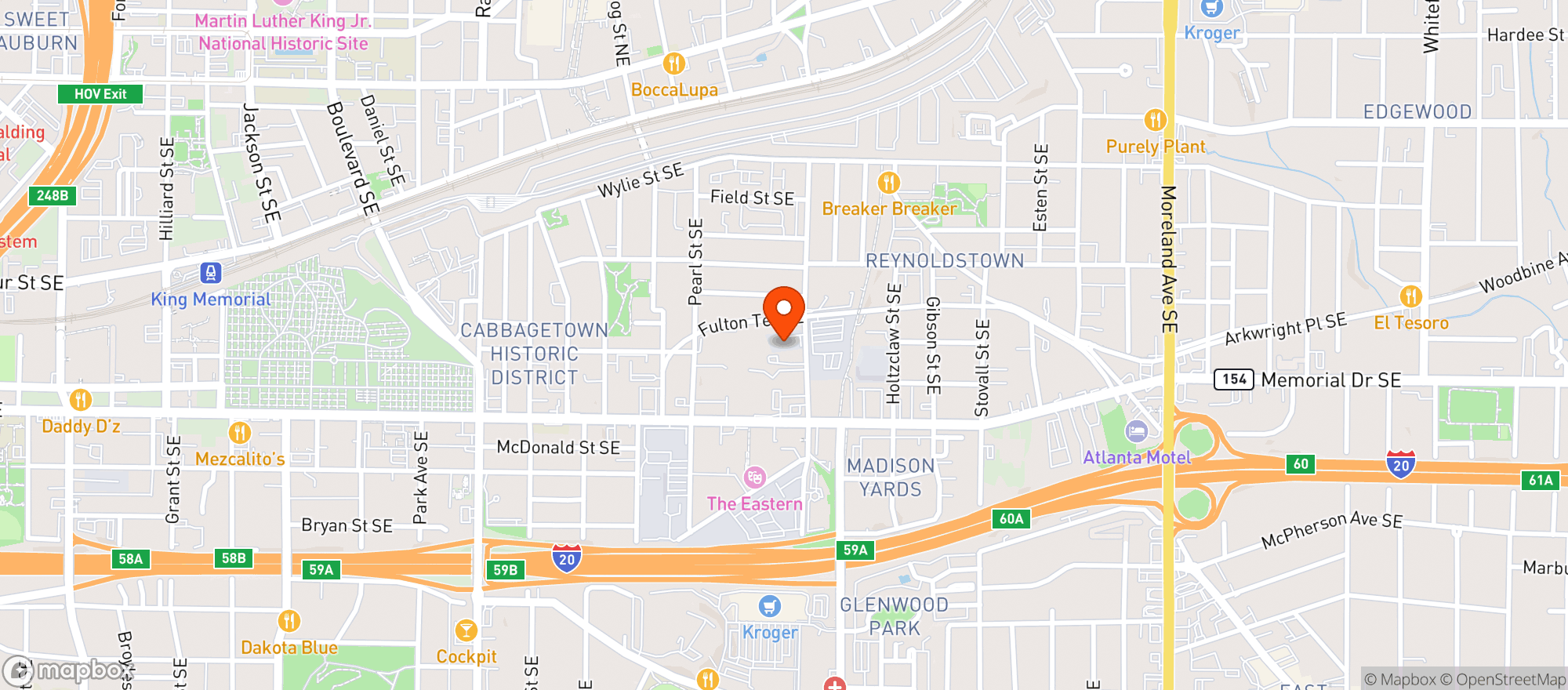 Map showing Gopuff #334