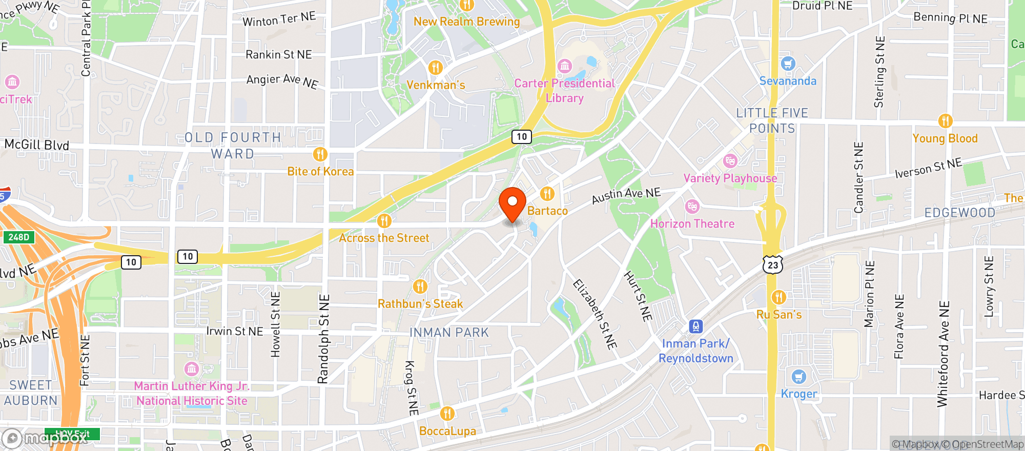 Map showing Delbar