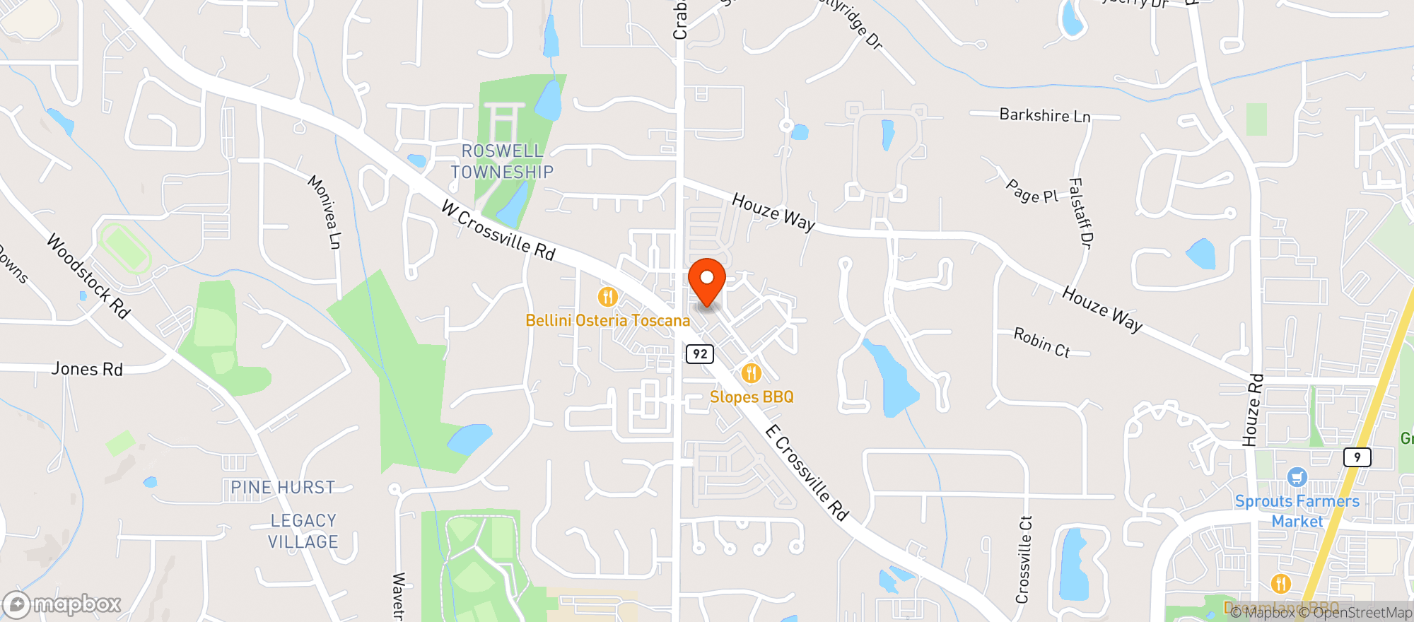 Map showing Quiktrip #803