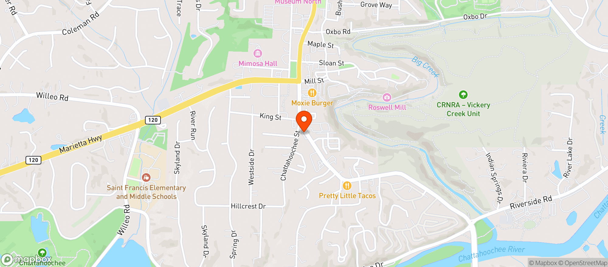 Map showing Hd Wine Spirits